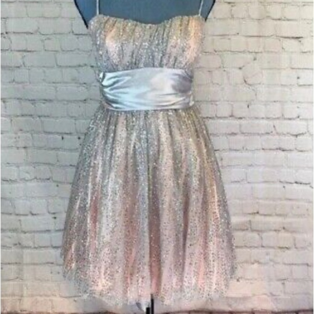 Pretty in Pink and Sparkles Formal Dress